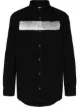 Image 1 of Givenchy logo-print denim shirt