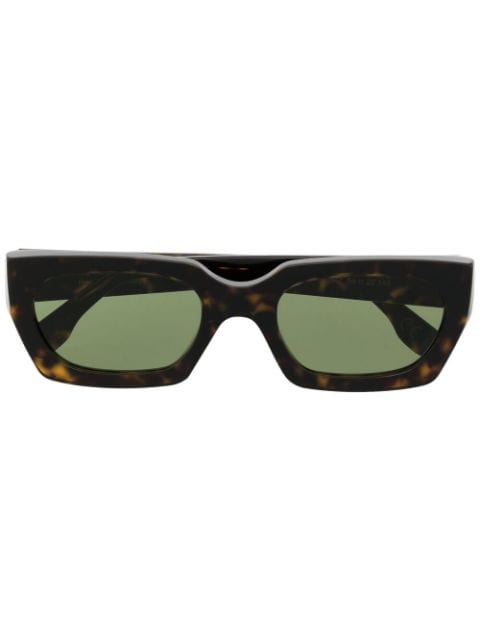 Retrosuperfuture tortoiseshell-effect rectangular-frame sunglasses 