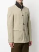 Bottega Veneta notched-lapel single-breasted coat