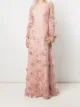 Image 2 of Marchesa Notte Bridesmaids Avellino floral-embroidered dress