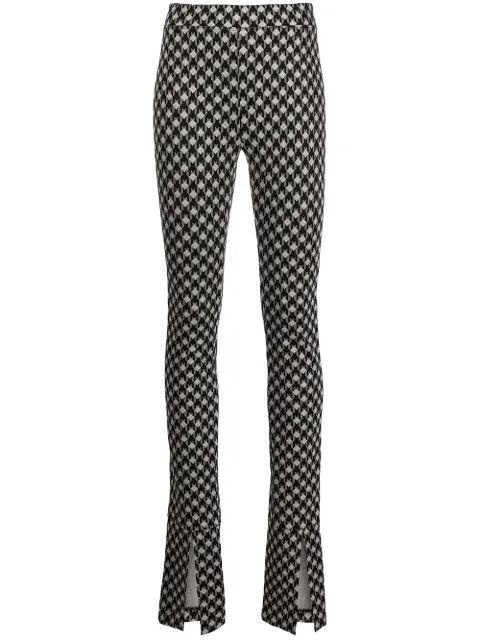 Rosetta Getty skinny split-cuff trousers