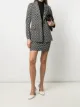 Image 2 of Rosetta Getty houndstooth tapered miniskirt