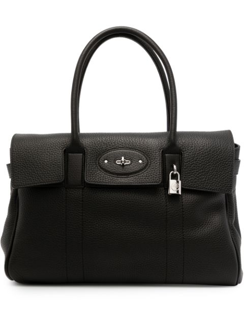 Mulberry - Bayswater grained tote bag