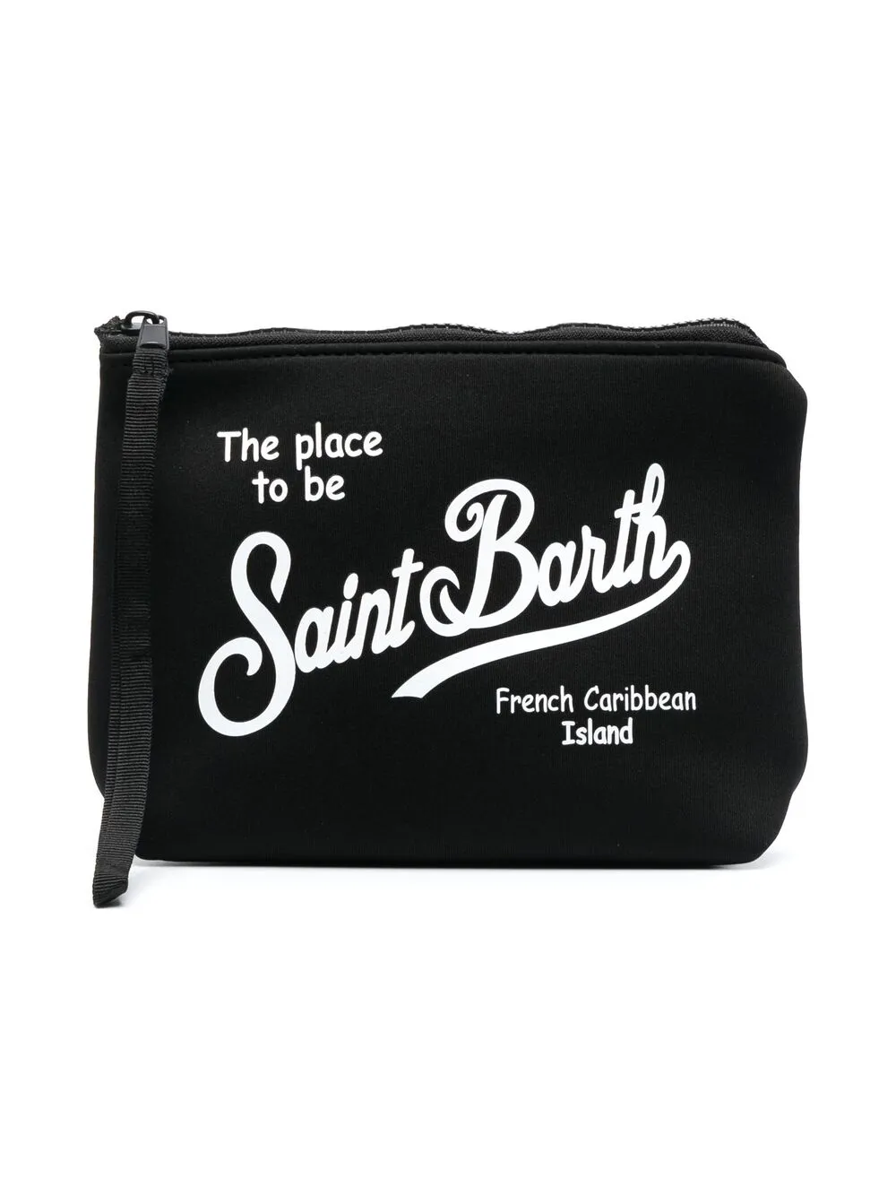 Mc2 Saint Barth Kids клатч на молнии с логотипом