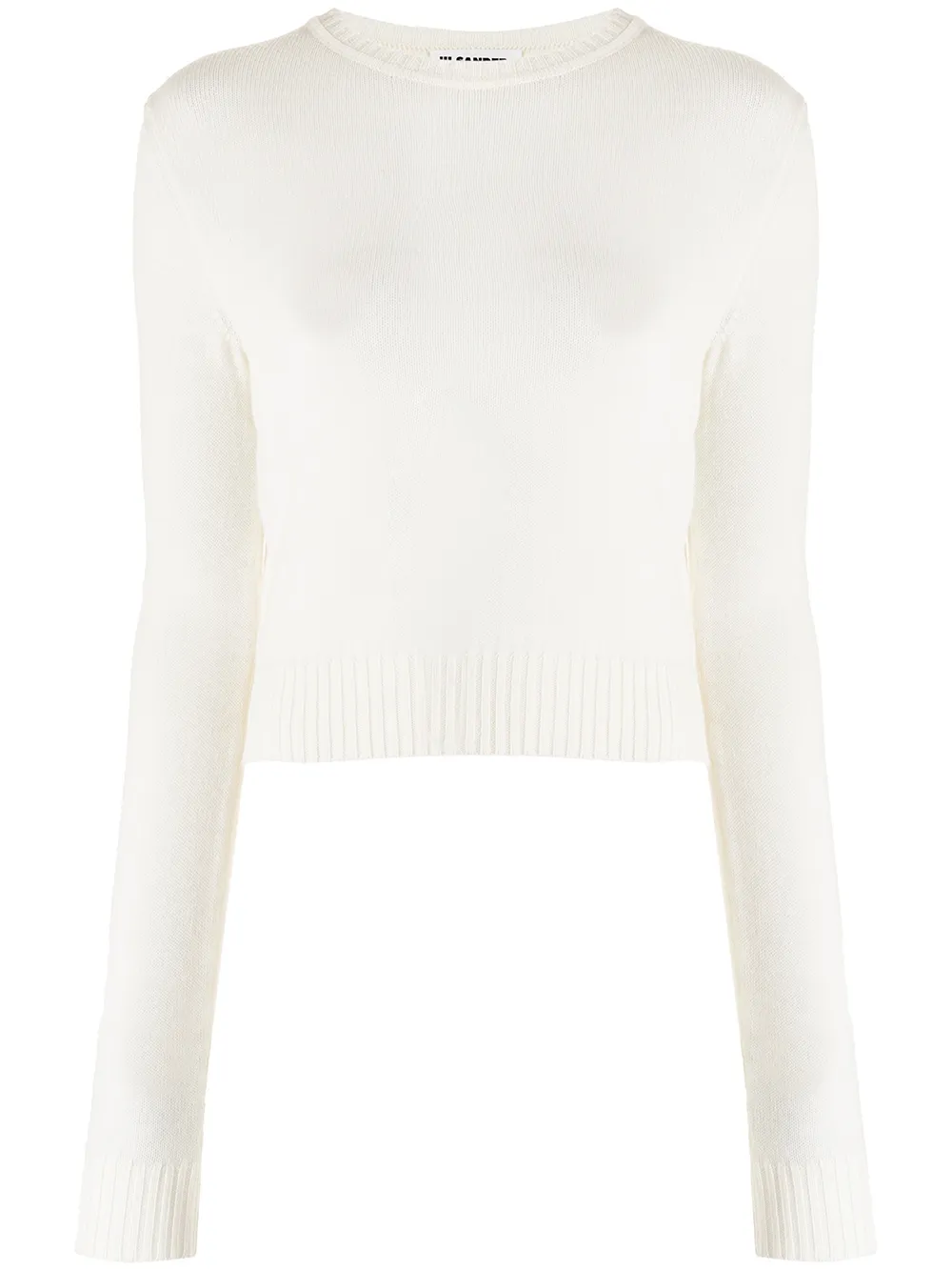 JIL SANDER ROUND-NECK JUMPER