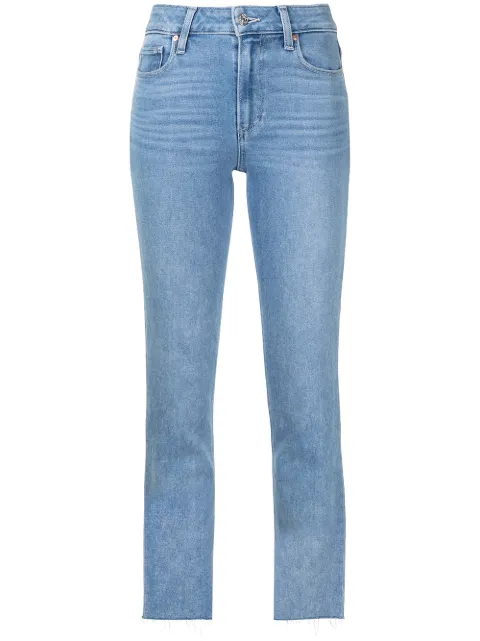 PAIGE Cindy raw hem jeans