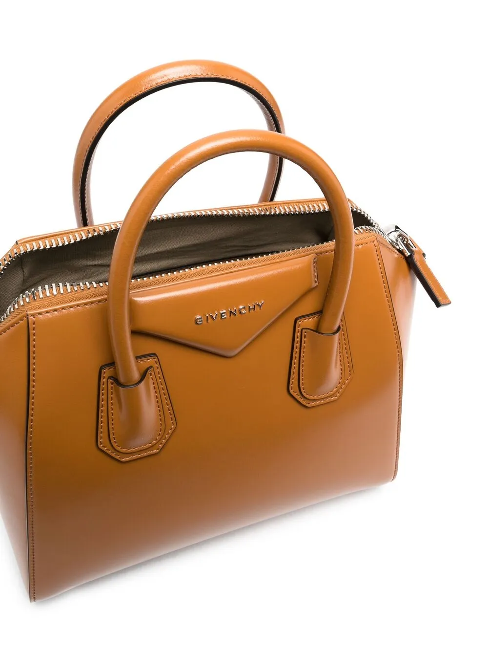 Givenchy Antigona medium draagtas Bruin