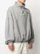 Rhude embroiodered-logo zip sweatshirt