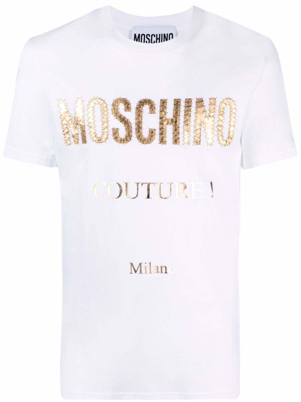 фото Moschino футболка с логотипом