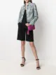 الصورة 2 من Saint Laurent جاكيت جينز مطرز بمرساة
