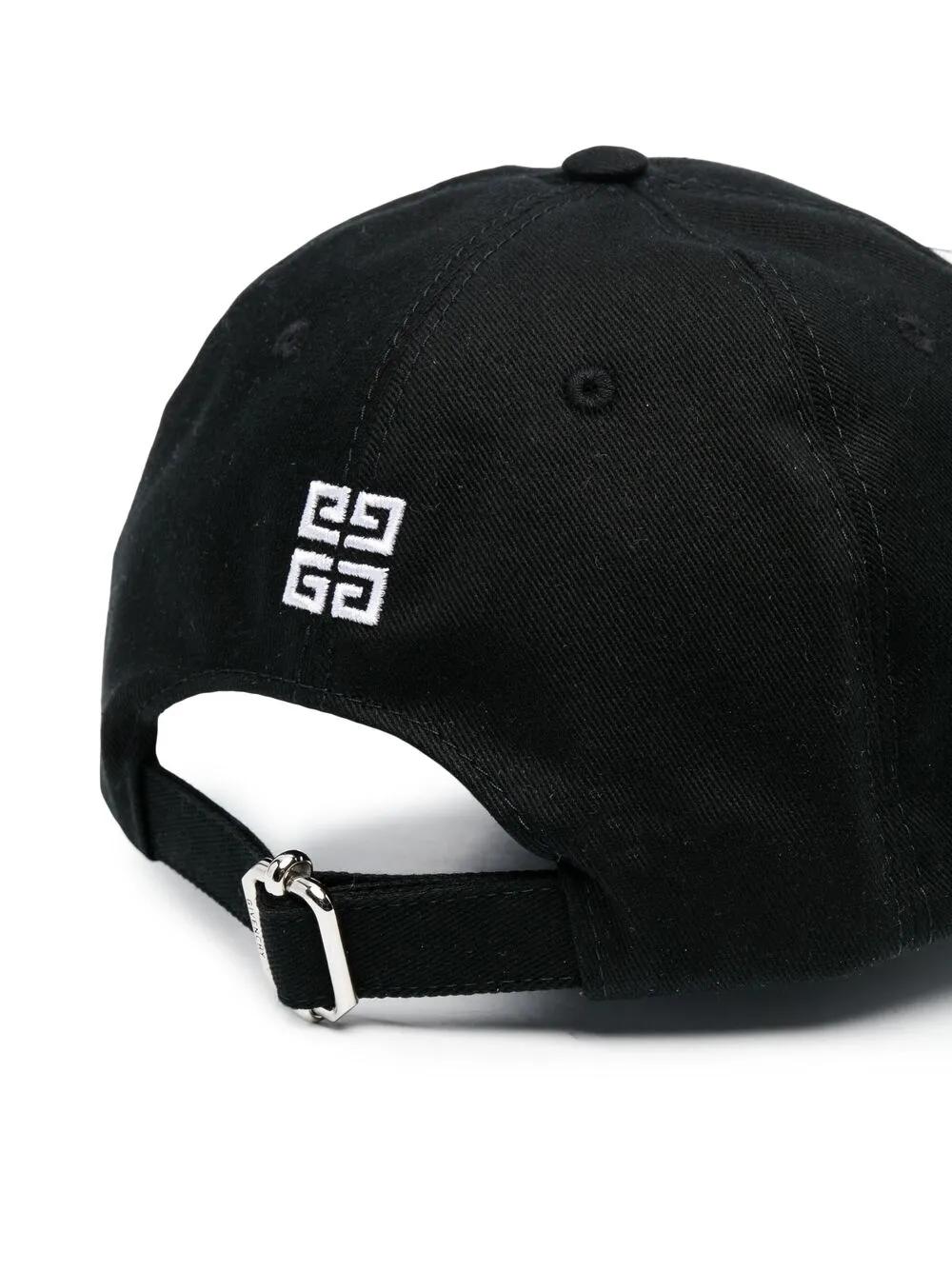 Shop Givenchy Logo-embroidered Cap In Black