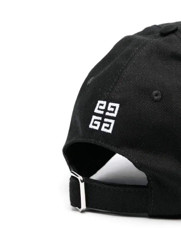 ハット GIVENCHY Logo embroidery cap GIVENCHY embroidered cap in cotton in - black | Givenchy US