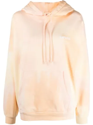 Shop Levi's Rider tie-dye hoodie with 
