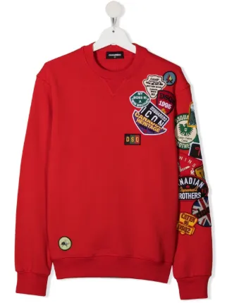 dsquared patch jumper