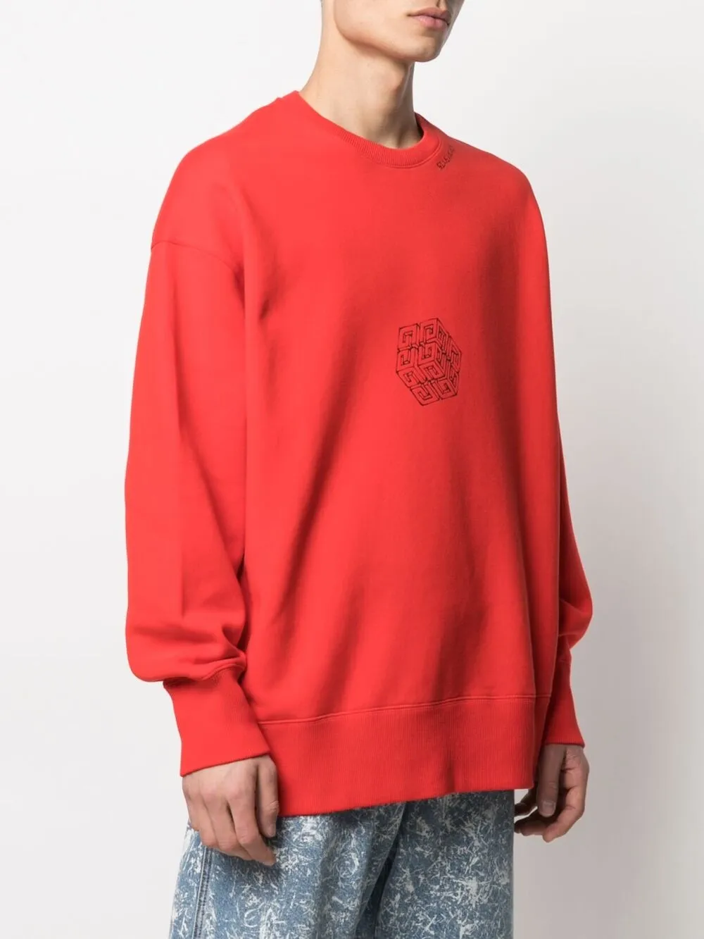 Givenchy Oversized sweater Rood