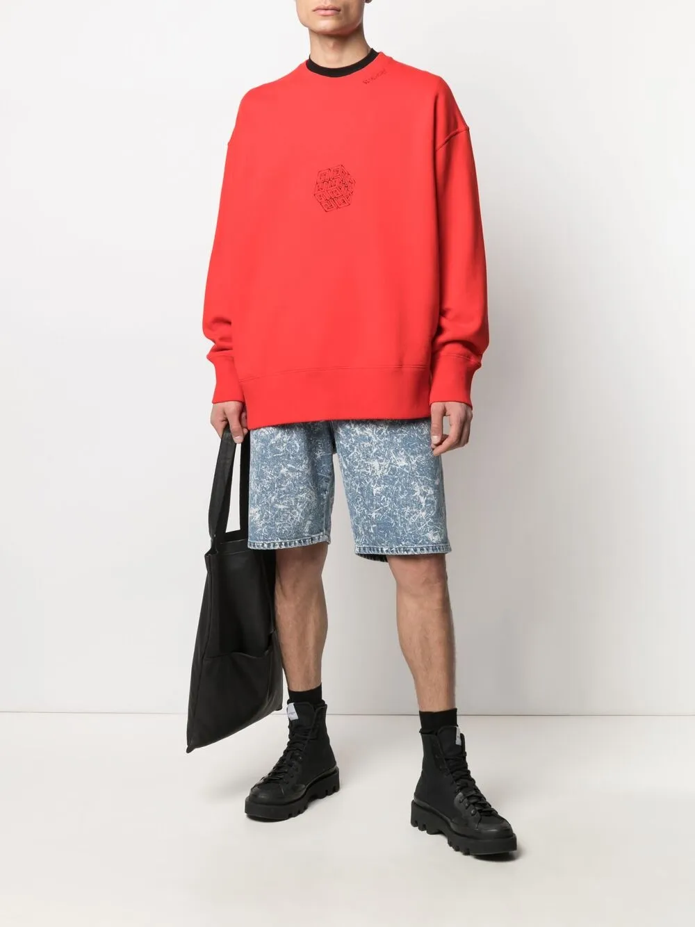 Givenchy Oversized sweater - Rood