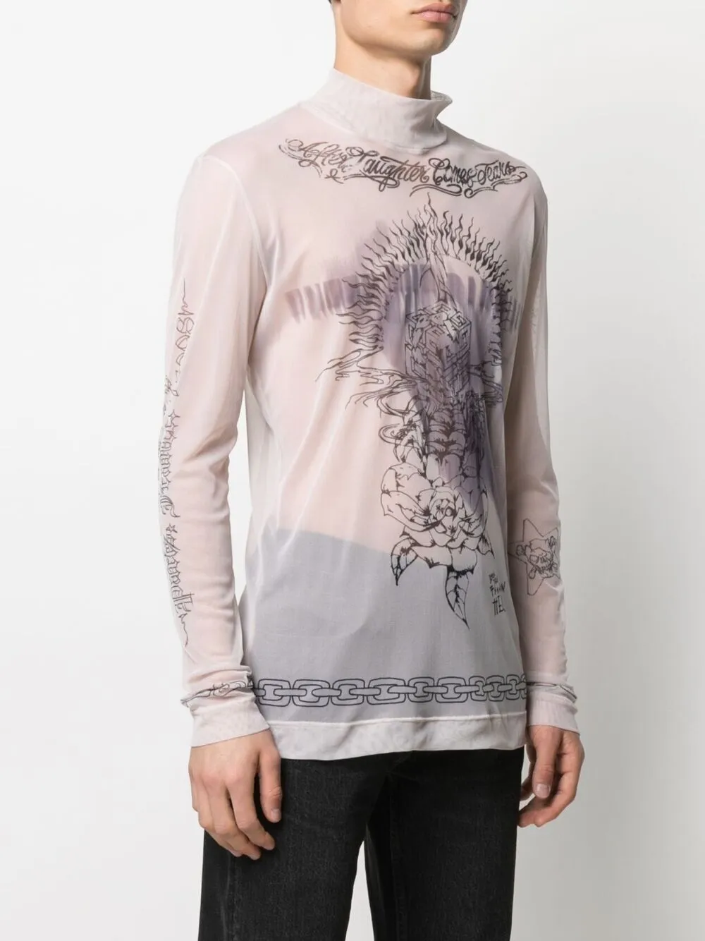 Givenchy T-shirt met print Beige