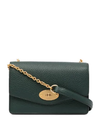 Mulberry Small Darley Leather Bag | Green | FARFETCH