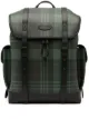 Image 1 of Mulberry Heritage Oversized tratan-check backpack