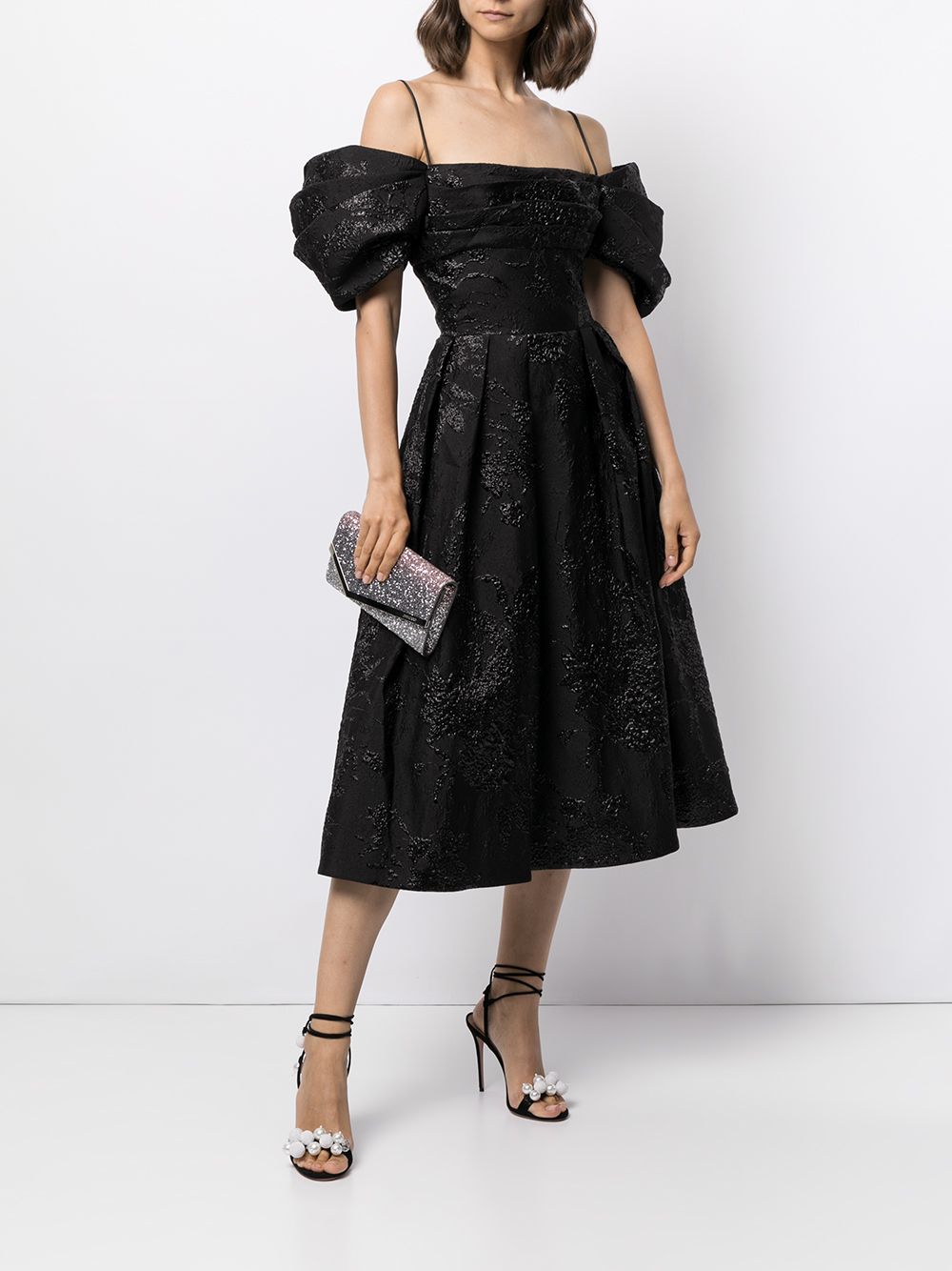 Shop RASARIO A line evening gown with Express Delivery - FARFETCH