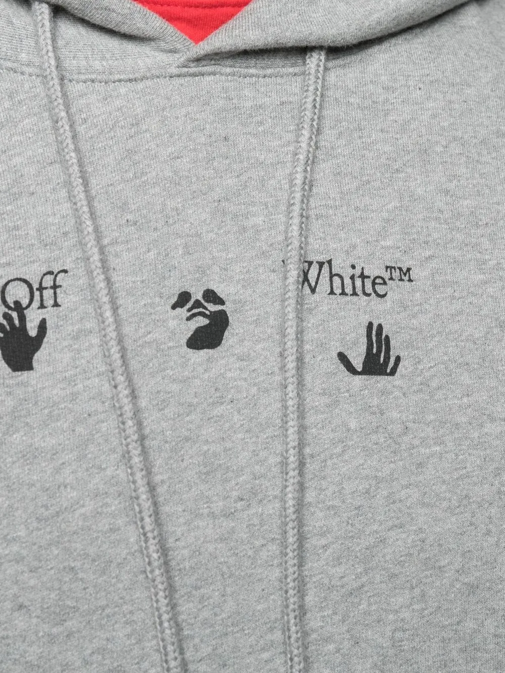 фото Off-white худи с логотипом marker arrows