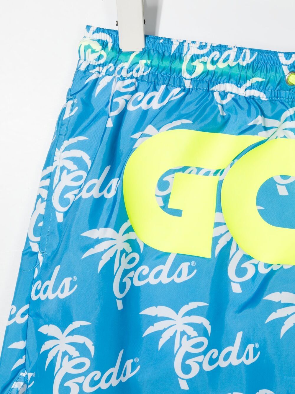 фото Gcds kids teen logo-print swim shorts