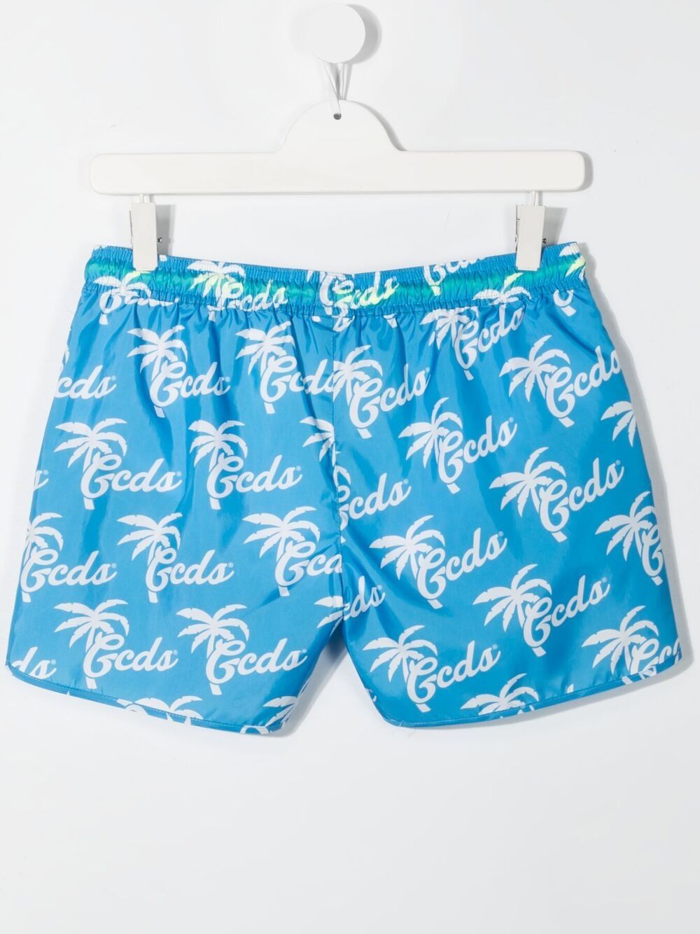 фото Gcds kids teen logo-print swim shorts