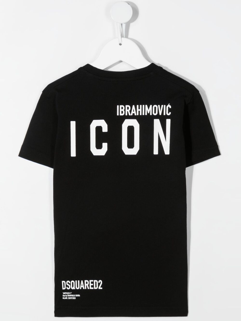 Shop Dsquared2 X Ibrahimović Icon T-shirt In Black