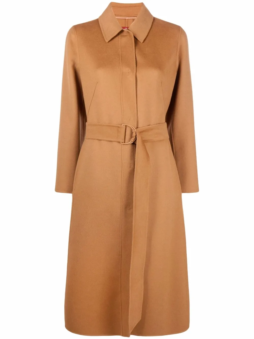 Max Mara Cappotto con cintura Boario - Marrone