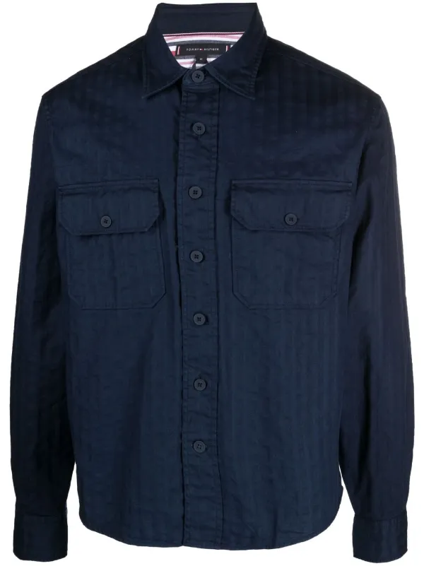 tommy hilfiger cotton shirts