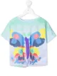 Image 1 of Stella McCartney Kids butterfly-print T-shirt