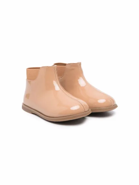 Age of Innocence Gaia patent leather ankle boots