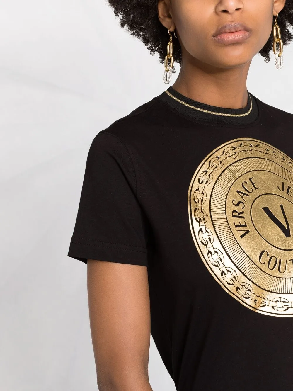 фото Versace jeans couture футболка с логотипом