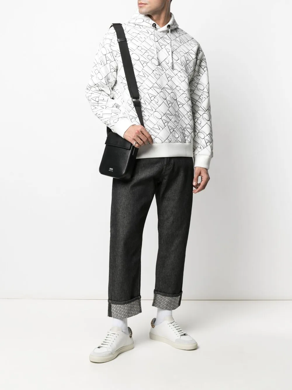 фото Emporio armani худи с логотипом
