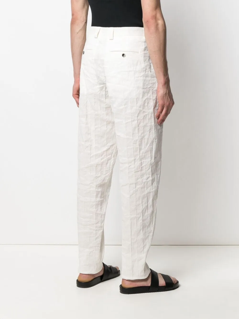 фото Emporio armani фактурные брюки