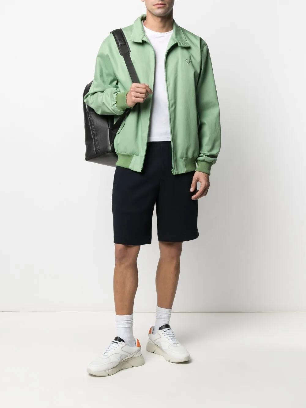 фото Emporio armani спортивные брюки с вышитым логотипом