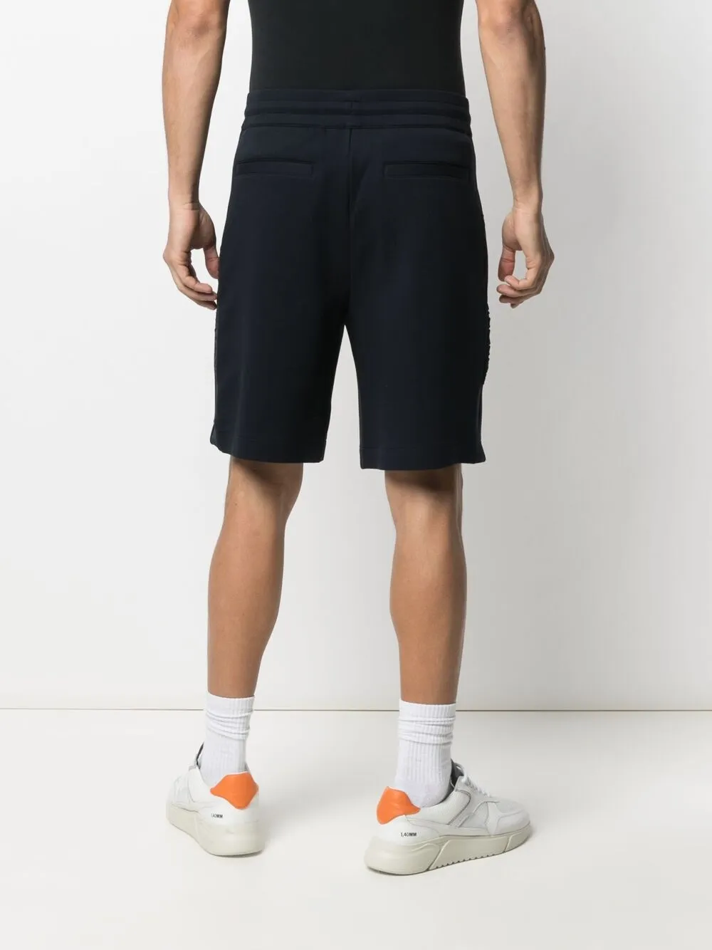 фото Emporio armani спортивные брюки с вышитым логотипом