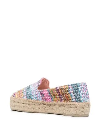 Acapulco rainbow slip-on espadrilles展示图