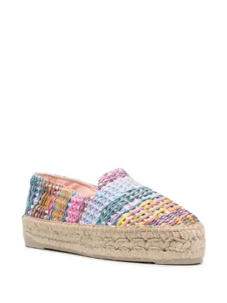 Acapulco rainbow slip-on espadrilles展示图