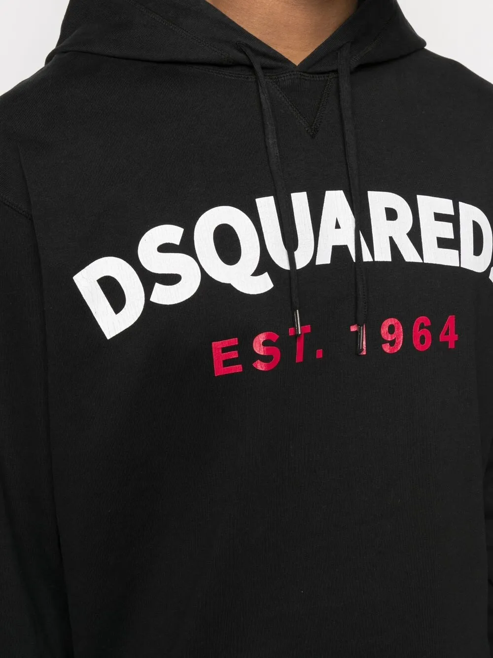 фото Dsquared2 худи с кулиской и логотипом