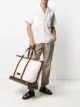 Image 2 of TOM FORD logo-patch canvas tote bag