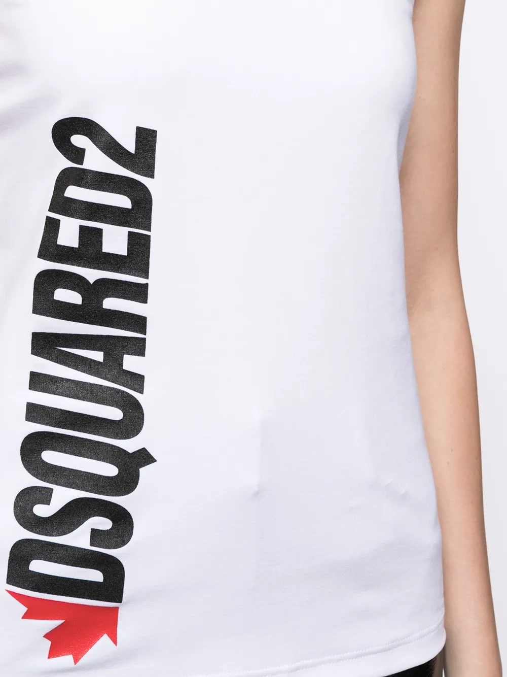 фото Dsquared2 спортивный топ с логотипом