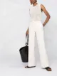 Image 2 of Joseph ajouré stitch cotton top