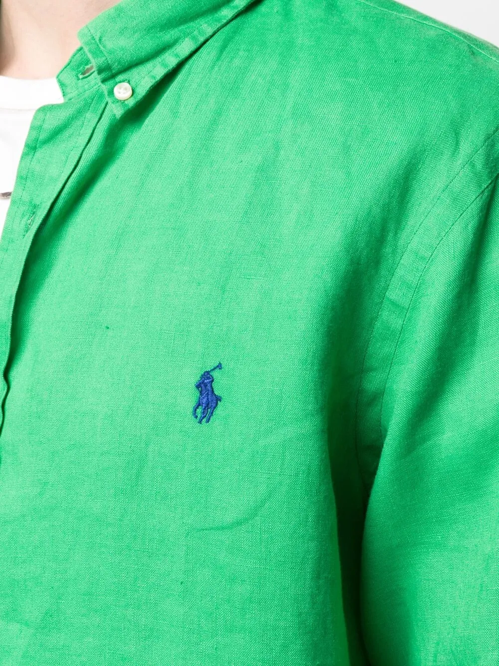 фото Polo ralph lauren рубашка с вышивкой