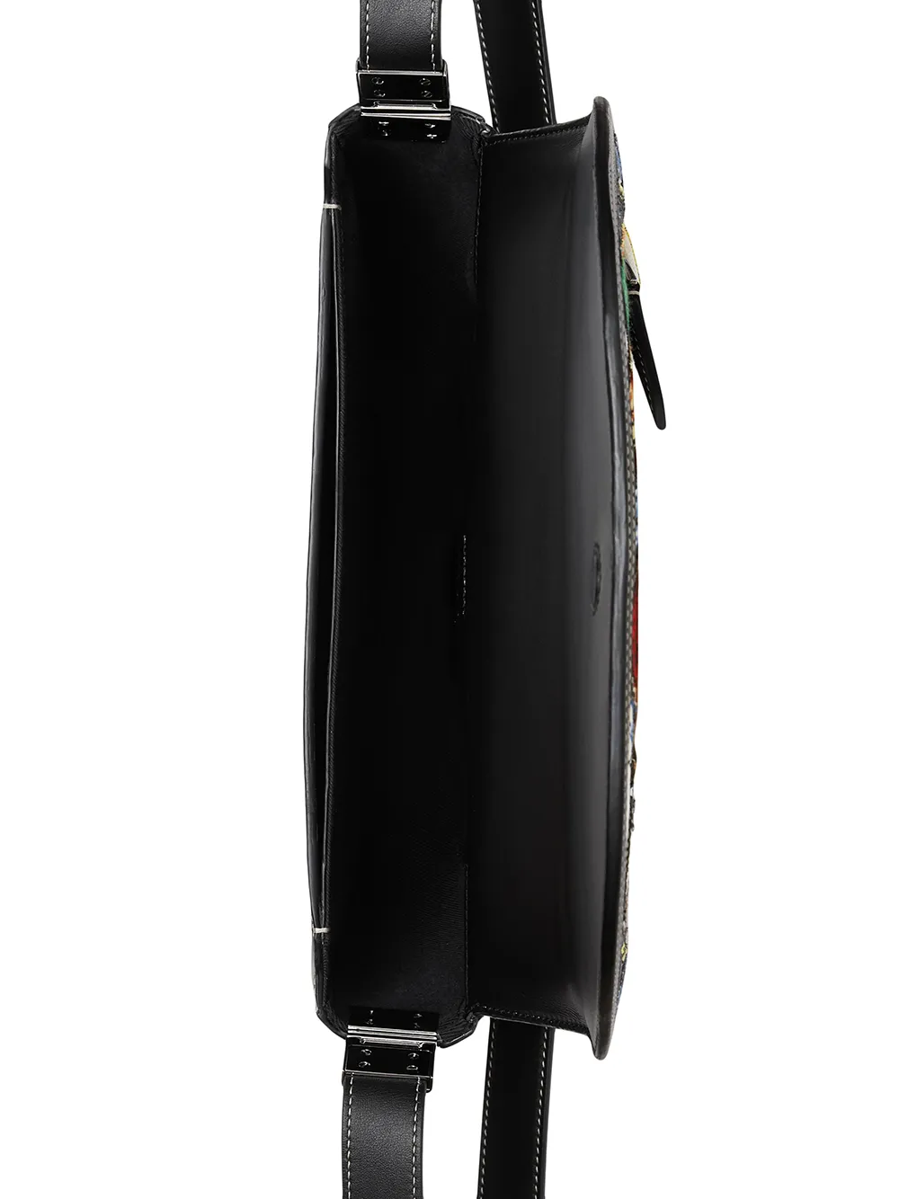 фото Burberry маленькая сумка olympia с принтом