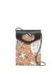 Image 1 of Burberry marine-print monogram crossbody bag