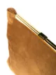 Khaite Augusta suede crossbody bag