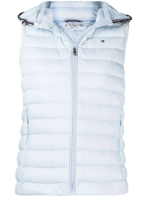 Tommy Hilfiger gilet matelassé à fermeture zippée