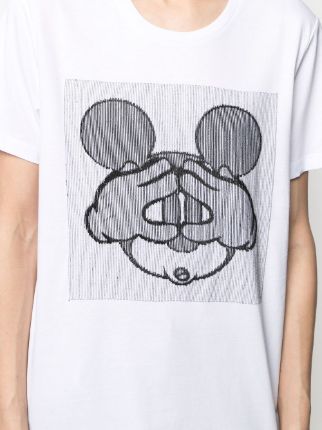 Mickey Mouse 刺绣图案T恤展示图