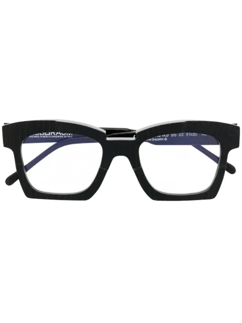 Kuboraum Occhiali da sole chunky